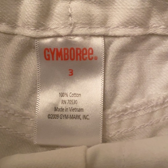Gymboree size 3 halter tank top with jean shorts. - Picture 6 of 7